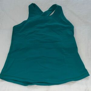 lululemon athletica Vintage Teal Tank Top